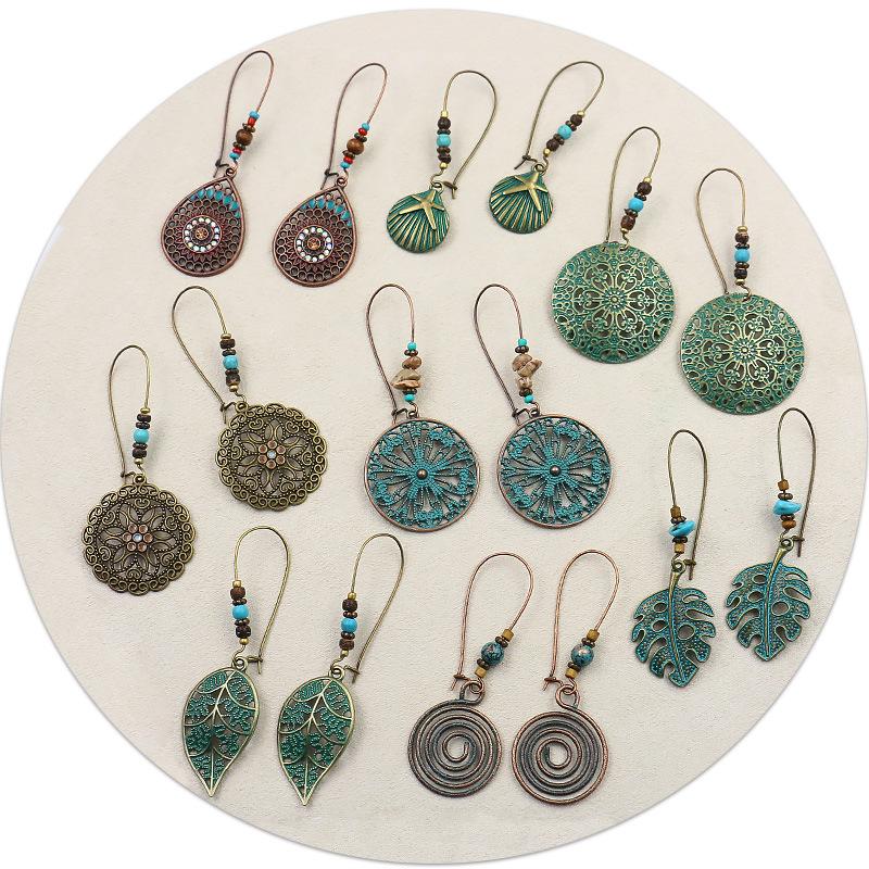 Bohemian Vintage Element Earrings