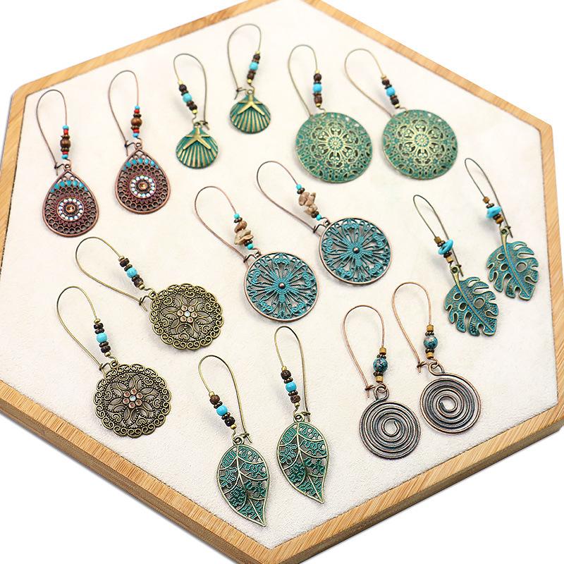 Bohemian Vintage Element Earrings