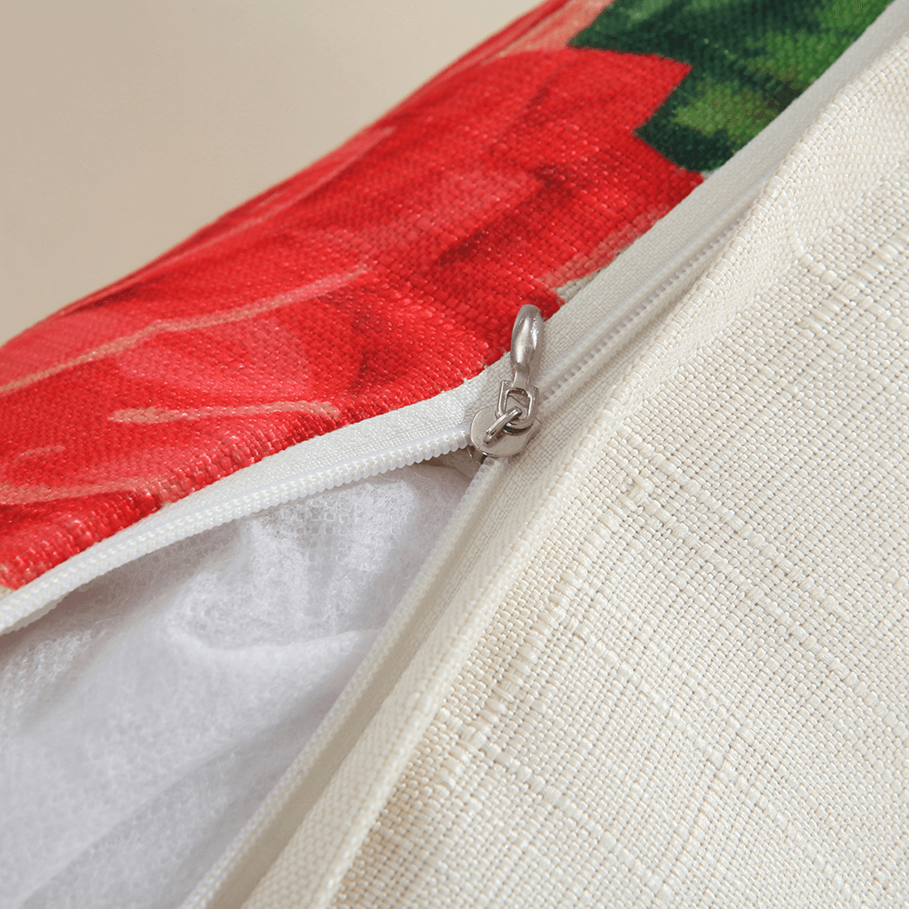 Cotton Linen Colorful Painting Birds Cushion Cover Car Decorative Throw Pillow Case