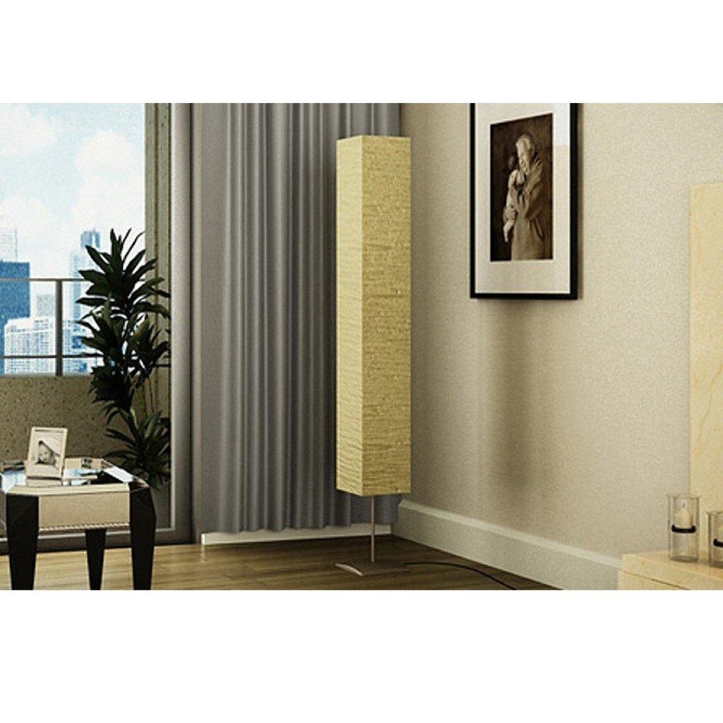 Floor lamp Contemporary floor 1.70 m. in rice paper.