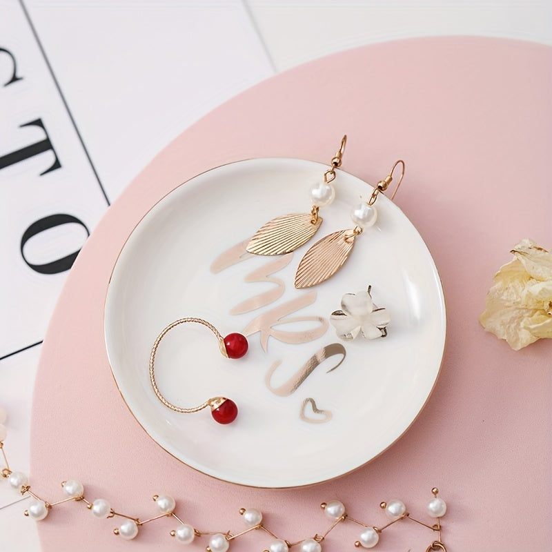 Mrs. Jewelry Storage Tray, Cute Trinket Holder