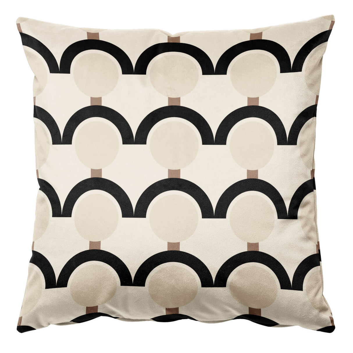 Arches & Dots Velvet Cushion