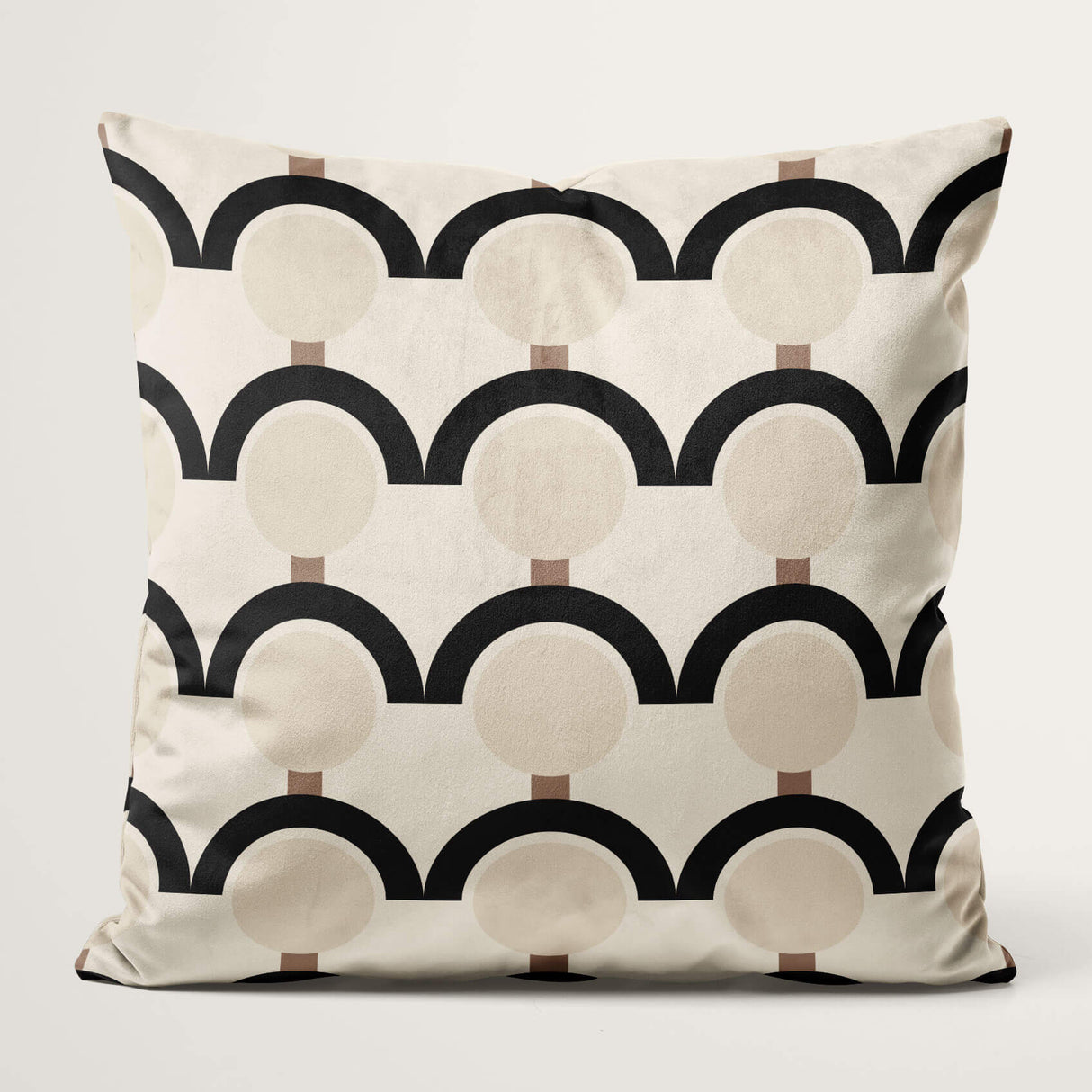 Arches & Dots Velvet Cushion