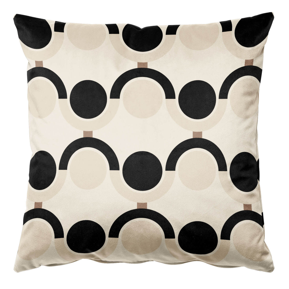 Arches & Dots Velvet Cushion