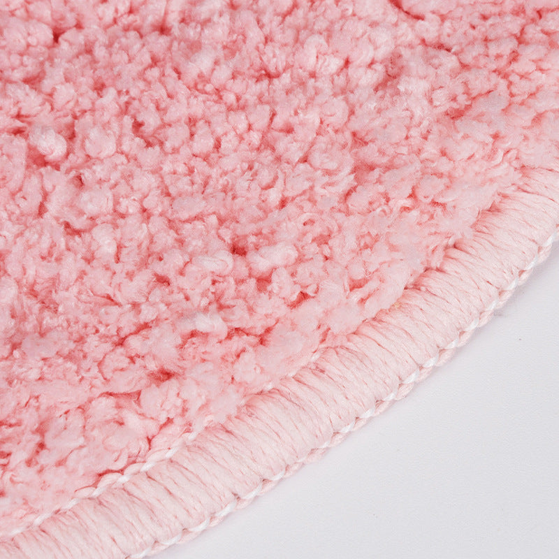 Feblilac Pig Bath Mat, Cute Animal Bathroom Rug, Soft Flush Non-Slip Water Absorbent Mat