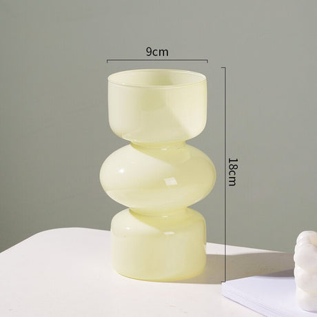 Glass Tier Vase - Multicolour