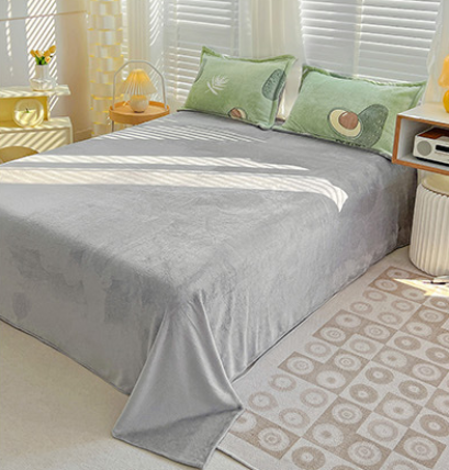 Avocado Soft Plush Duvet Cover