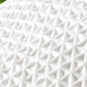 Feblilac Pentagram and Rabbit Tufted Bathroom Mat Toilet U-Shaped Floor Mat