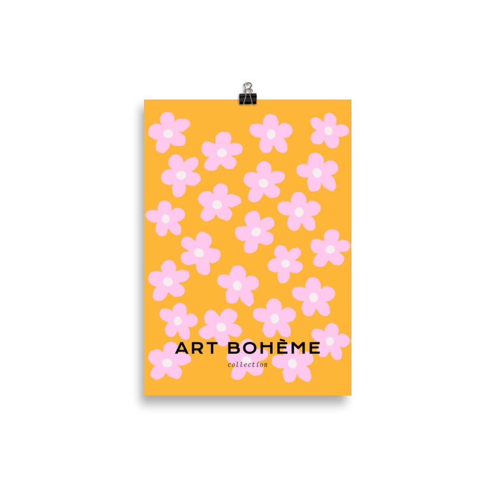 Art Boheme-Pink Bloom Garden
