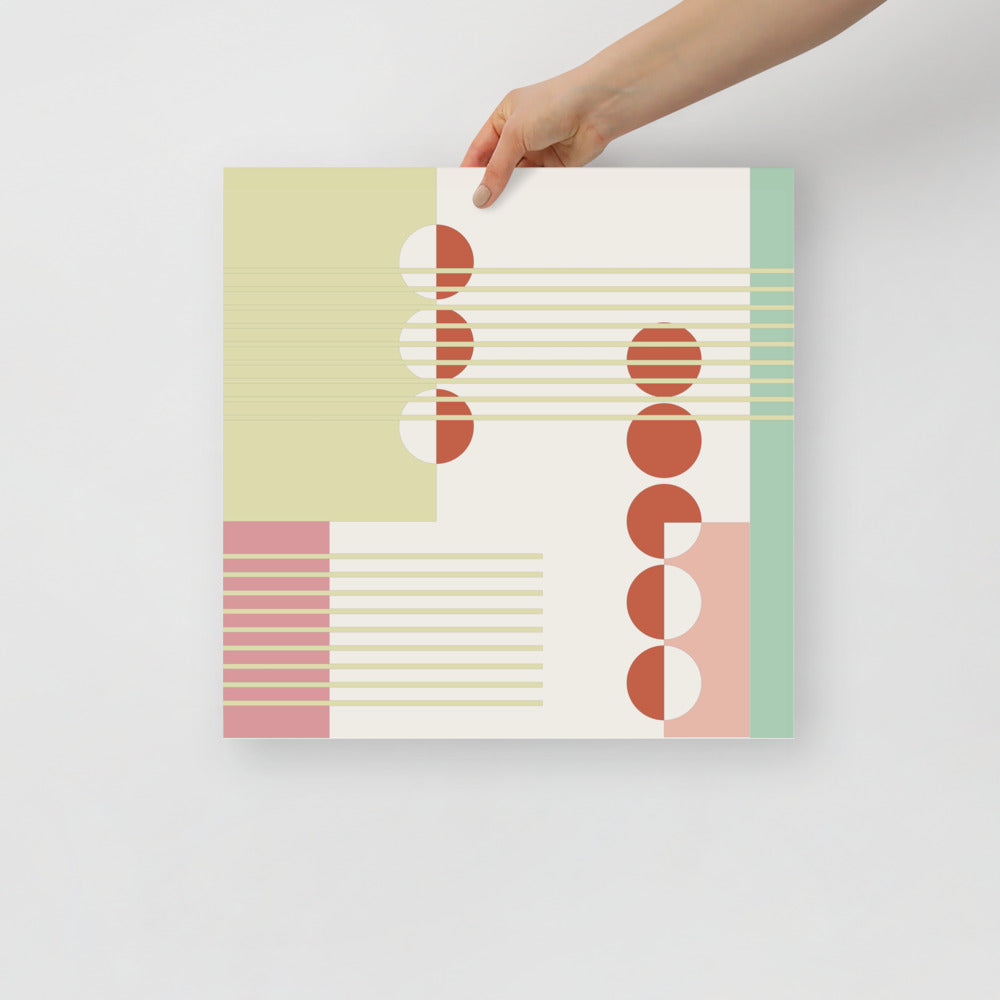 Apple Trees Abstract Wall Art