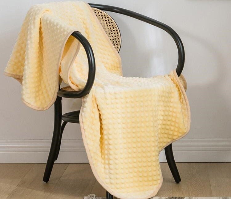 Large bubble Soft Throw Blankets Multiple Variants Warm Cozy Super Soft Winter Flannel Fluffy Throw Home Bedspread, bubble fleece blankets