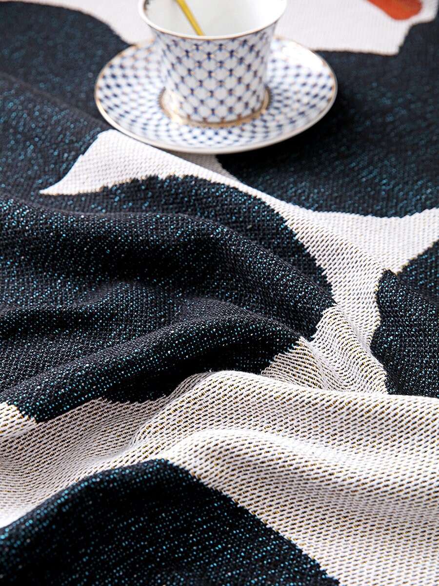 Nordic Blanket, Wall Art Blanket, Tapestry Blanket, Couch Throw, Summer Blanket, Cozy Blanket,large size, Gift for Her, Birthday Gift, Decor