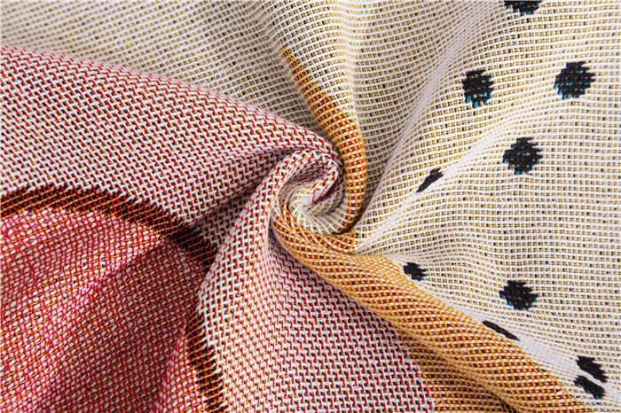 Cartoon leaves jacquard woven blankets, Sofa Blanket, Picnic blanket,Beach blanke,Double-Sided Use,Housewarming gift.