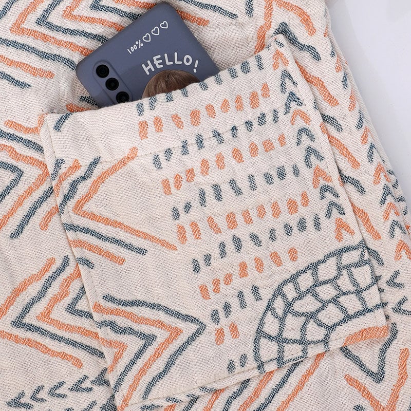 Bohemia Cotton robe,Kimono Nightwear Couple Robe,The Texture of Gauze,Bathrobe for birthday gift & anniversary gift,Housewarming gift