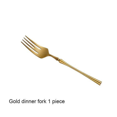 Antique Gold & Rosegold Mirror Finish Cutlery Set