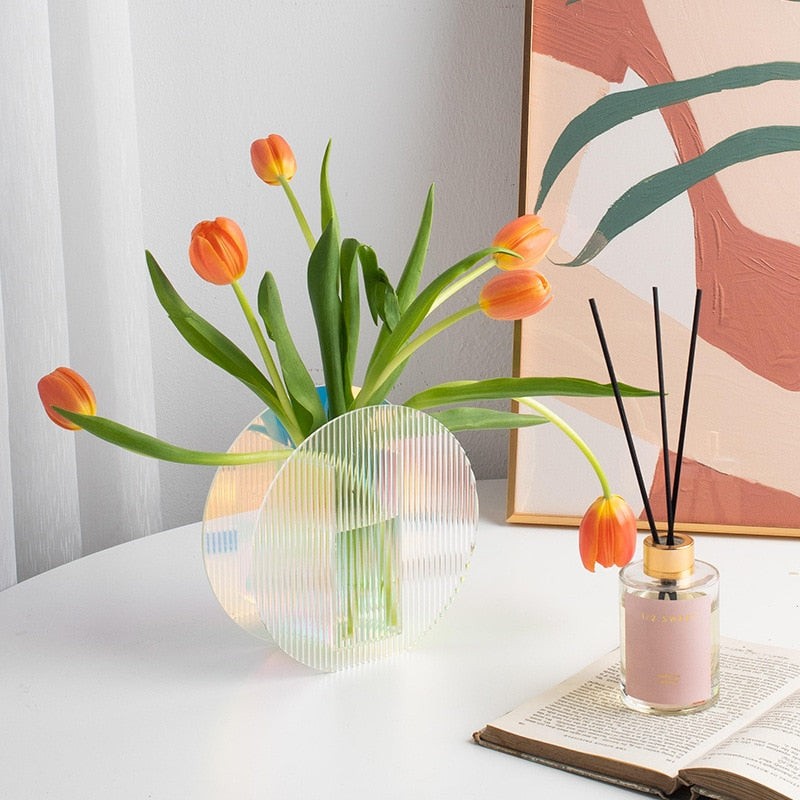 Prism Acrylic Vases