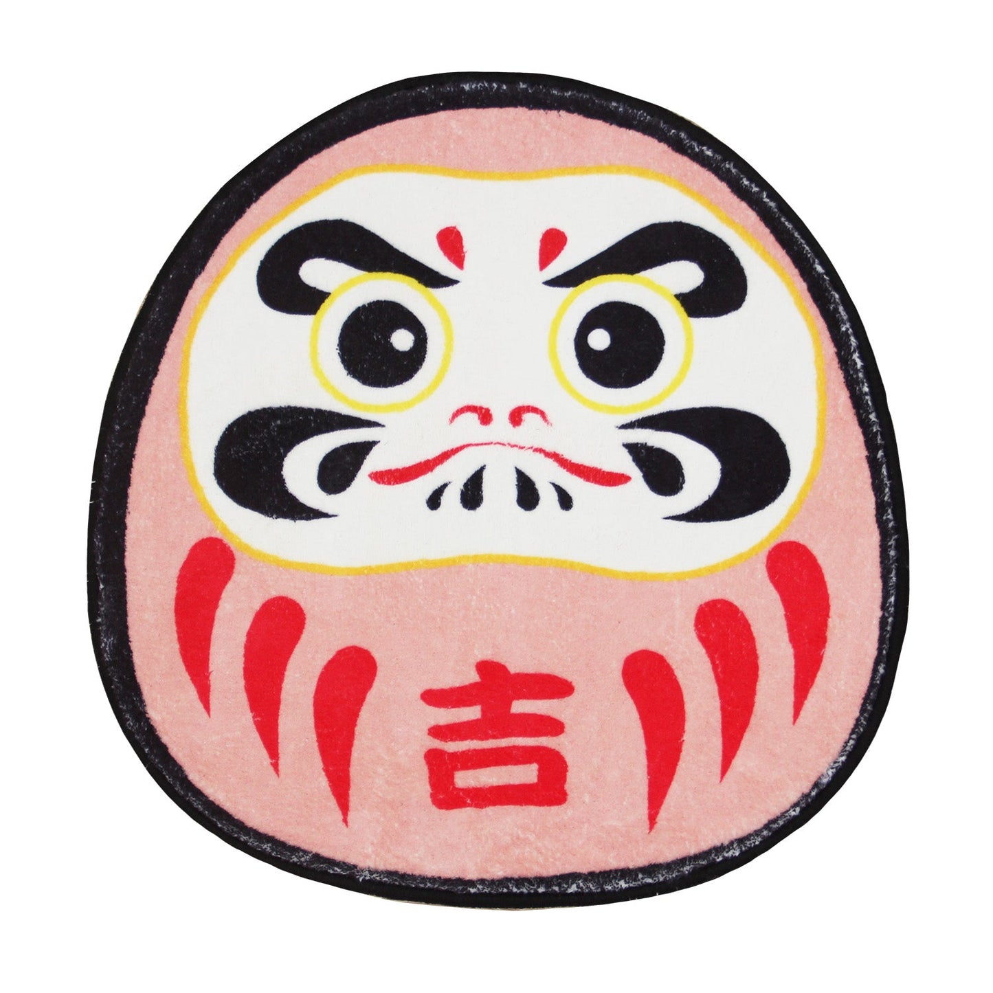 Pink Bodhidharma Bathroom Mat