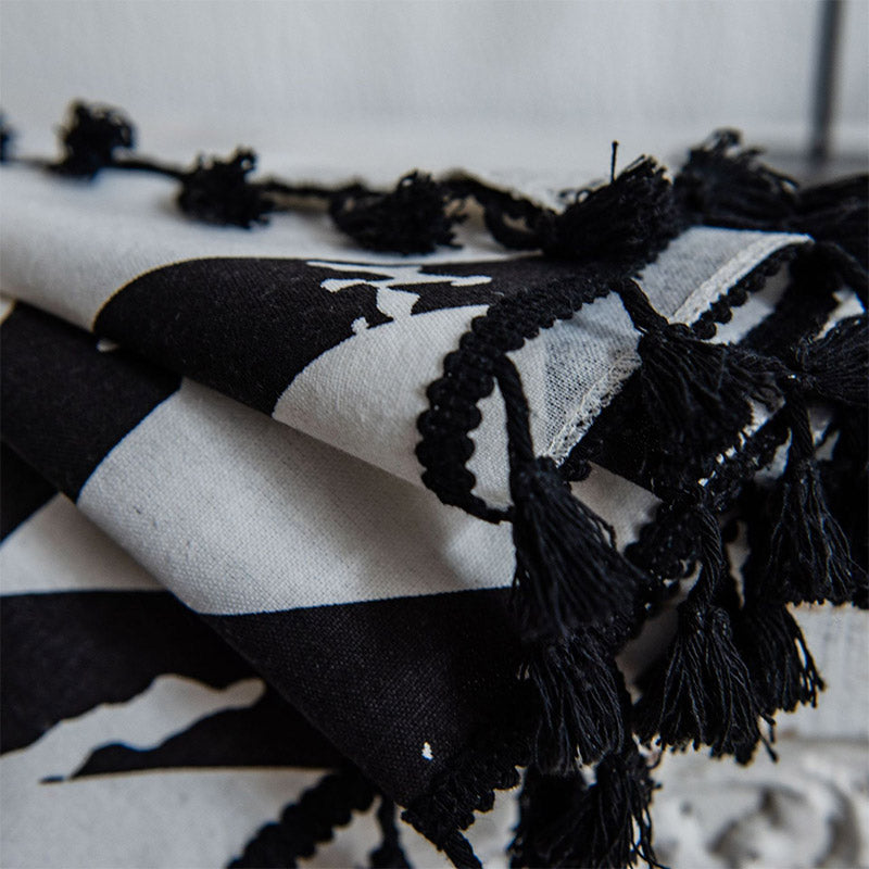 Arrow Print Light Filtering Curtain