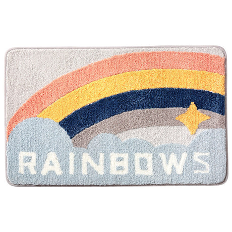 Rainbow & Sky Bath Mat