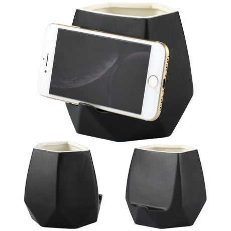 Ceramic toothbrush cell phone storage rack | Solid Color