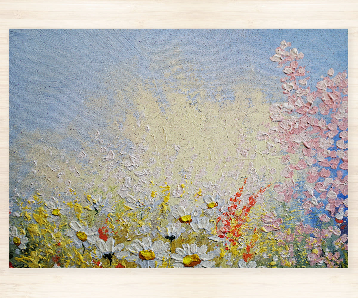 Flower Oil Painting PVC Entrance Mat