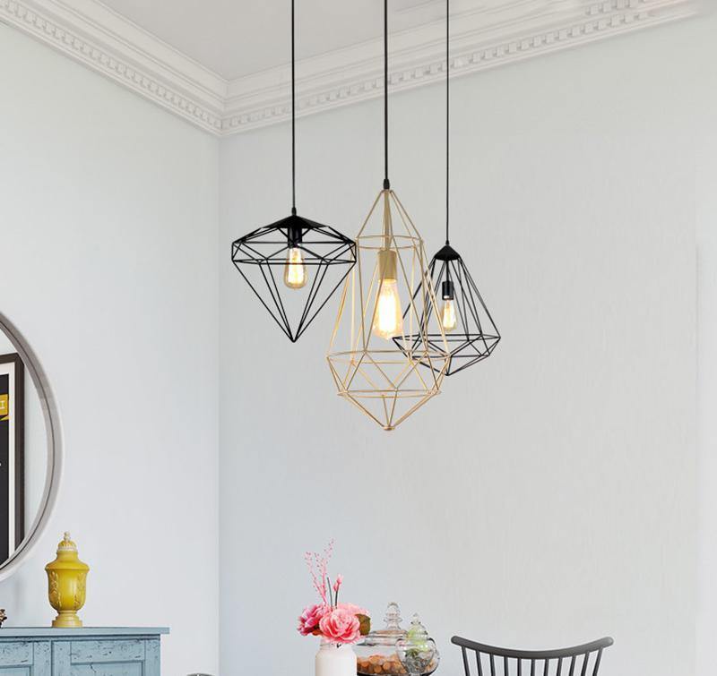 Diamond Hanging Light