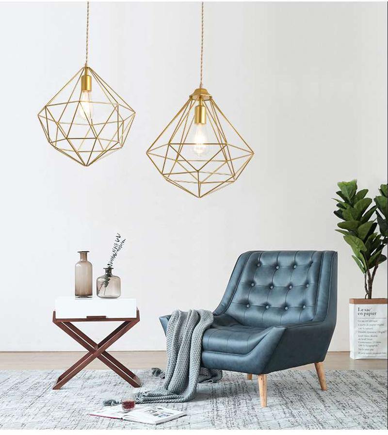Diamond Hanging Light