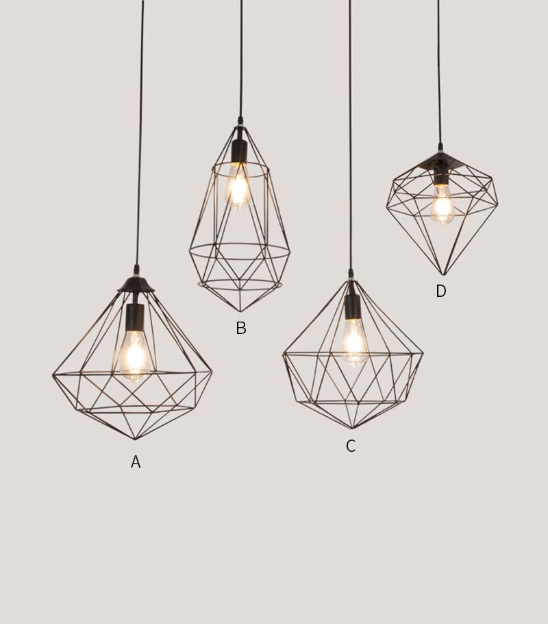 Diamond Hanging Light