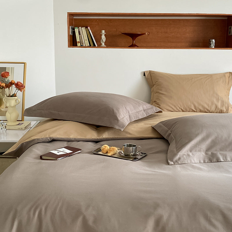 100% Cotton Sueding Duvet Cover Bedding Set