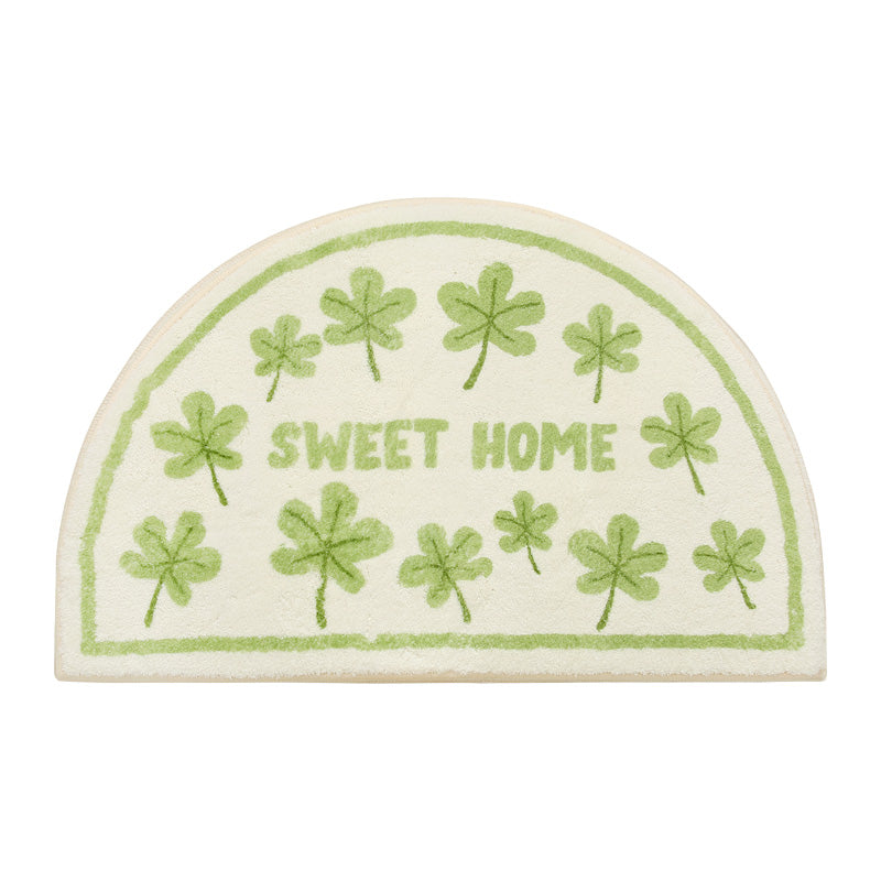 Fresh Lovely Semicircle Bath Mat