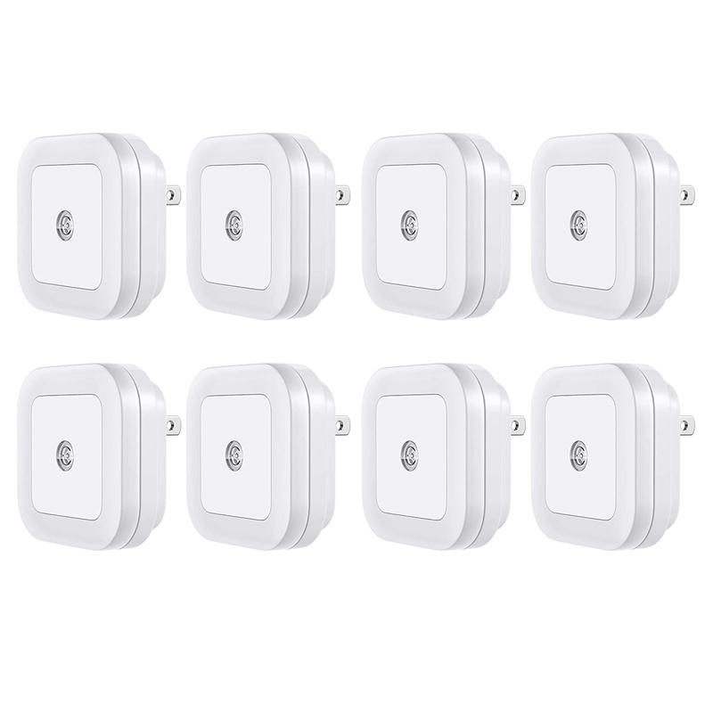 Smart Plug-in LED Night Light (1/4/8 Pack)