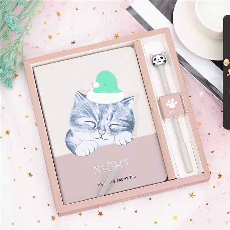 Kawaii Cat Notebook