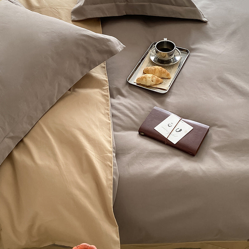 100% Cotton Sueding Duvet Cover Bedding Set