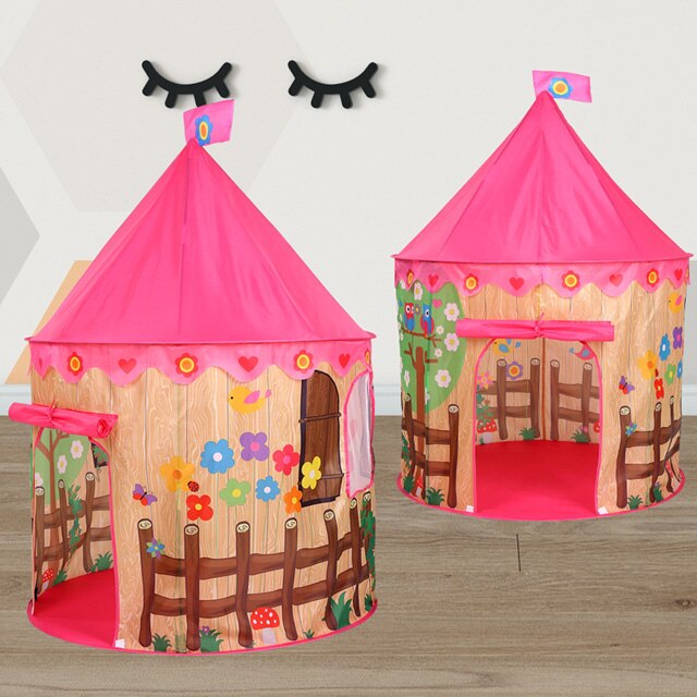 Kids Play Tent Princess Castle Portable Indoor Outdoor