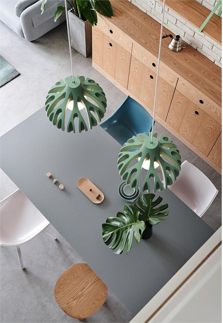 Colorful Coral Pendant Lamp