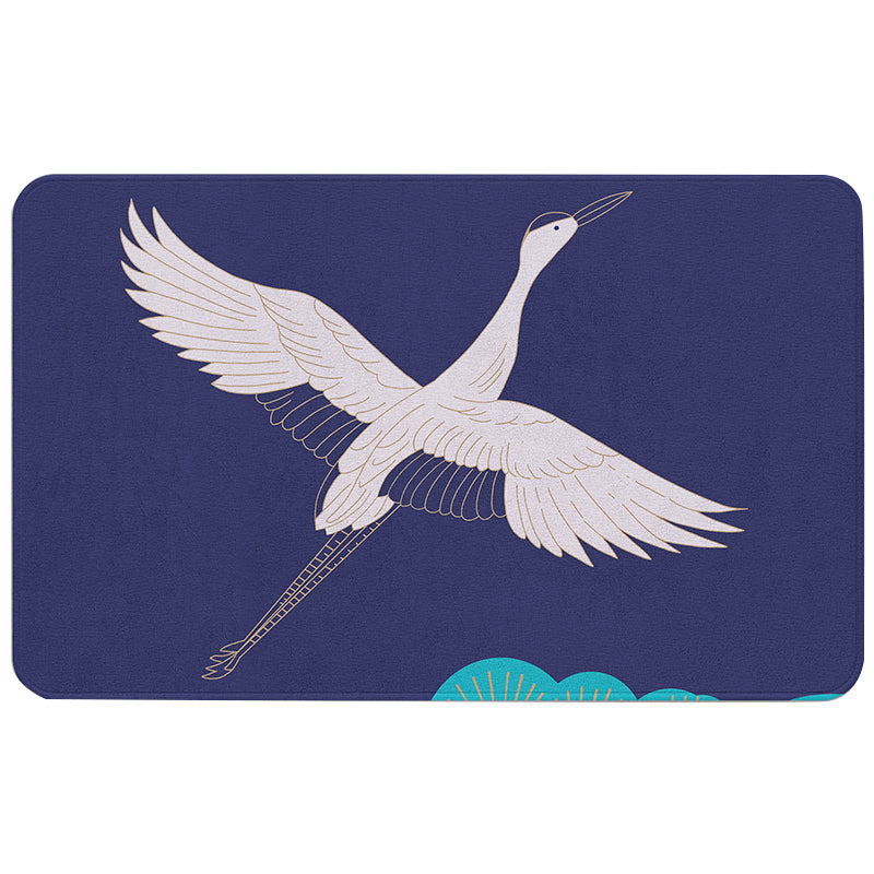 Classical Crane Bath Mat