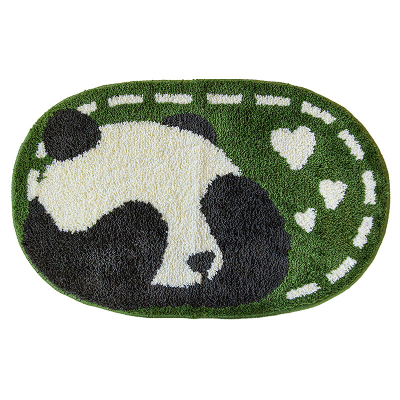 Eyes Covered Panda Bath Mat