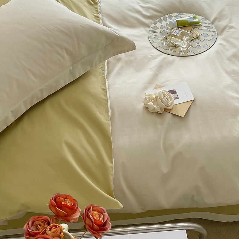 100% Cotton Sueding Duvet Cover Bedding Set