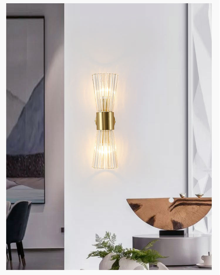 Hourglass Tower Wall Lamp