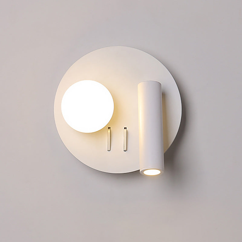 Bedside lamp led reading wall lamp with Double switches