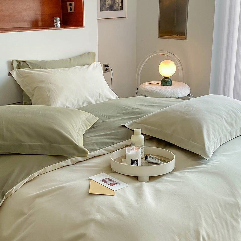100% Cotton Sueding Duvet Cover Bedding Set