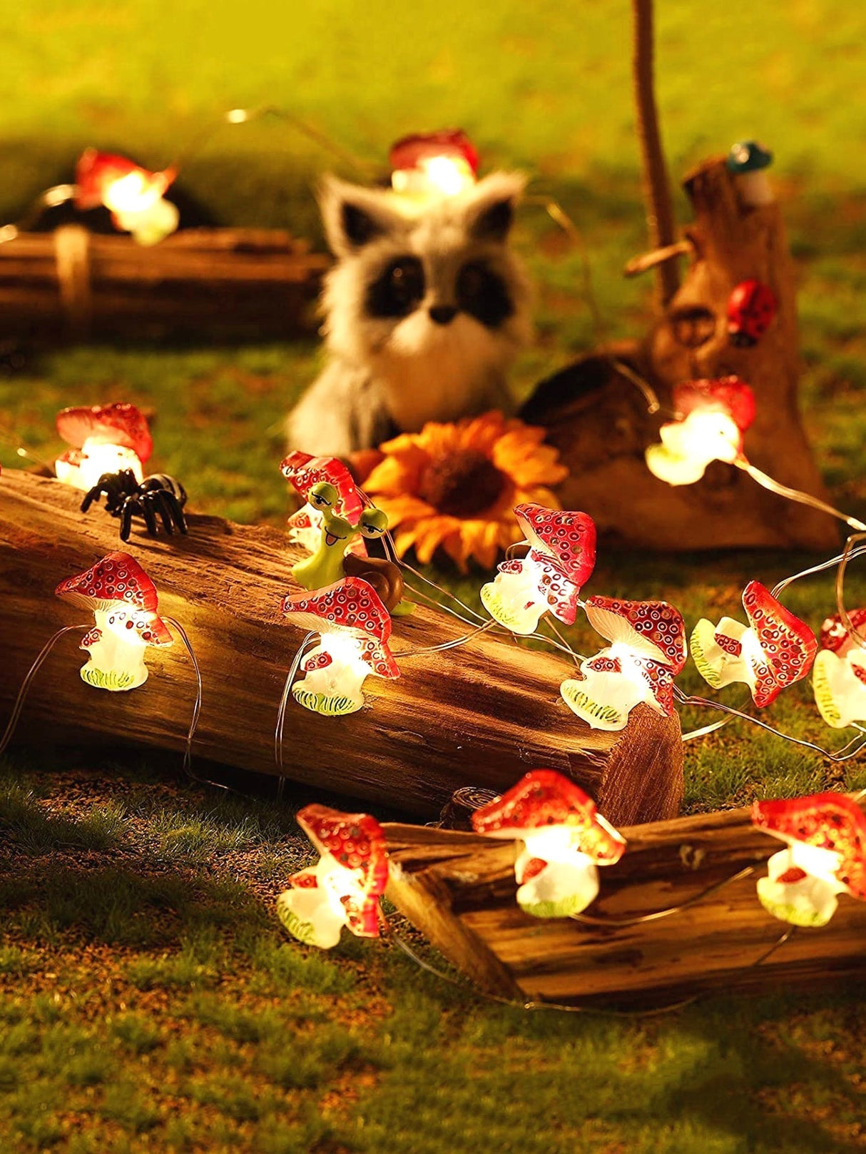 30 Led 3M Mushroom String Light - Novelty Lighting