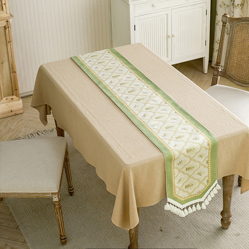 Bober American table flag fresh flower tablecloth Nordic European coffee table TV cabinet tablecloth shoe cabinet bed flag