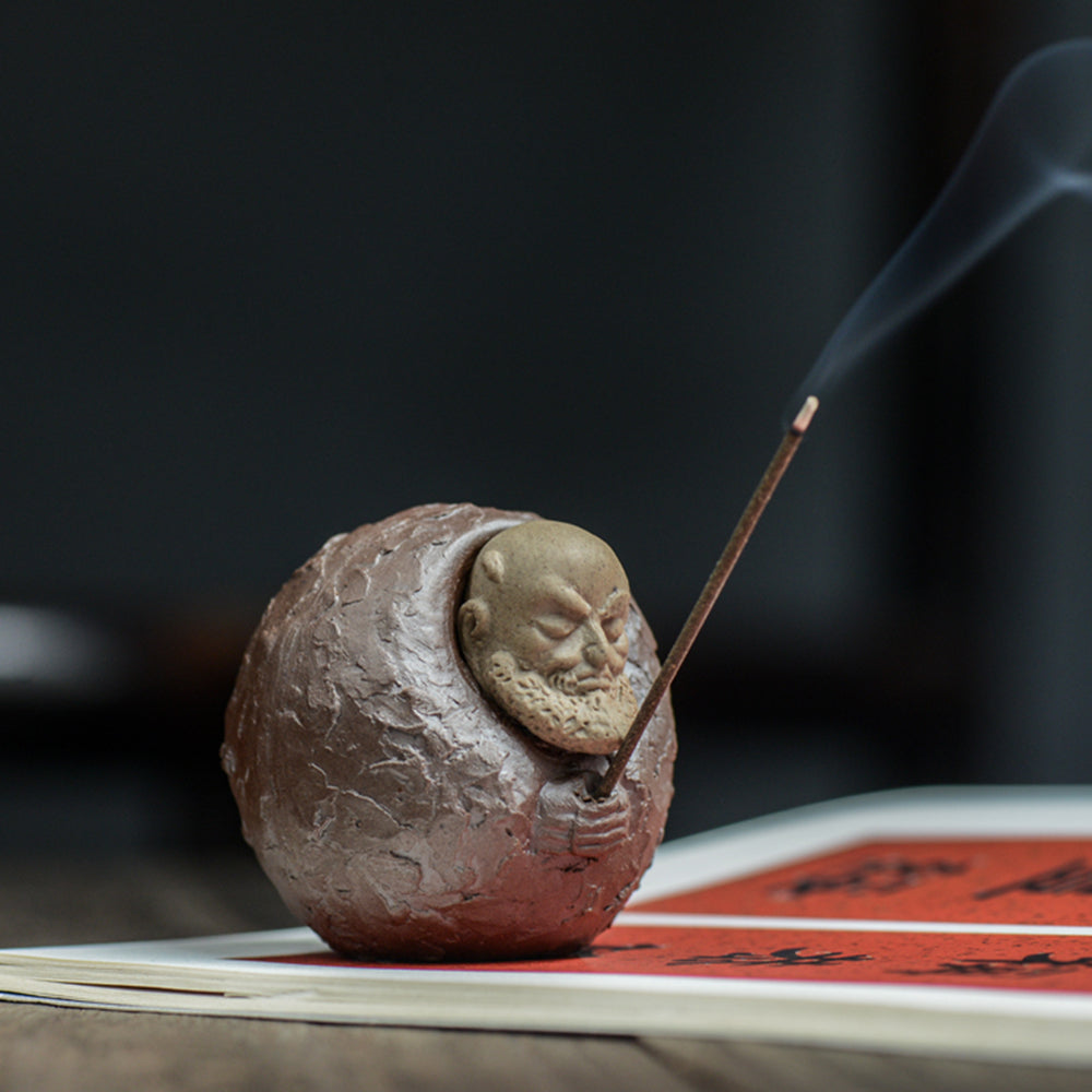 Ceramic Incense Holder, Dharma Burner, Aromatherapy, Yoga Incense Burner, Small Incense seat