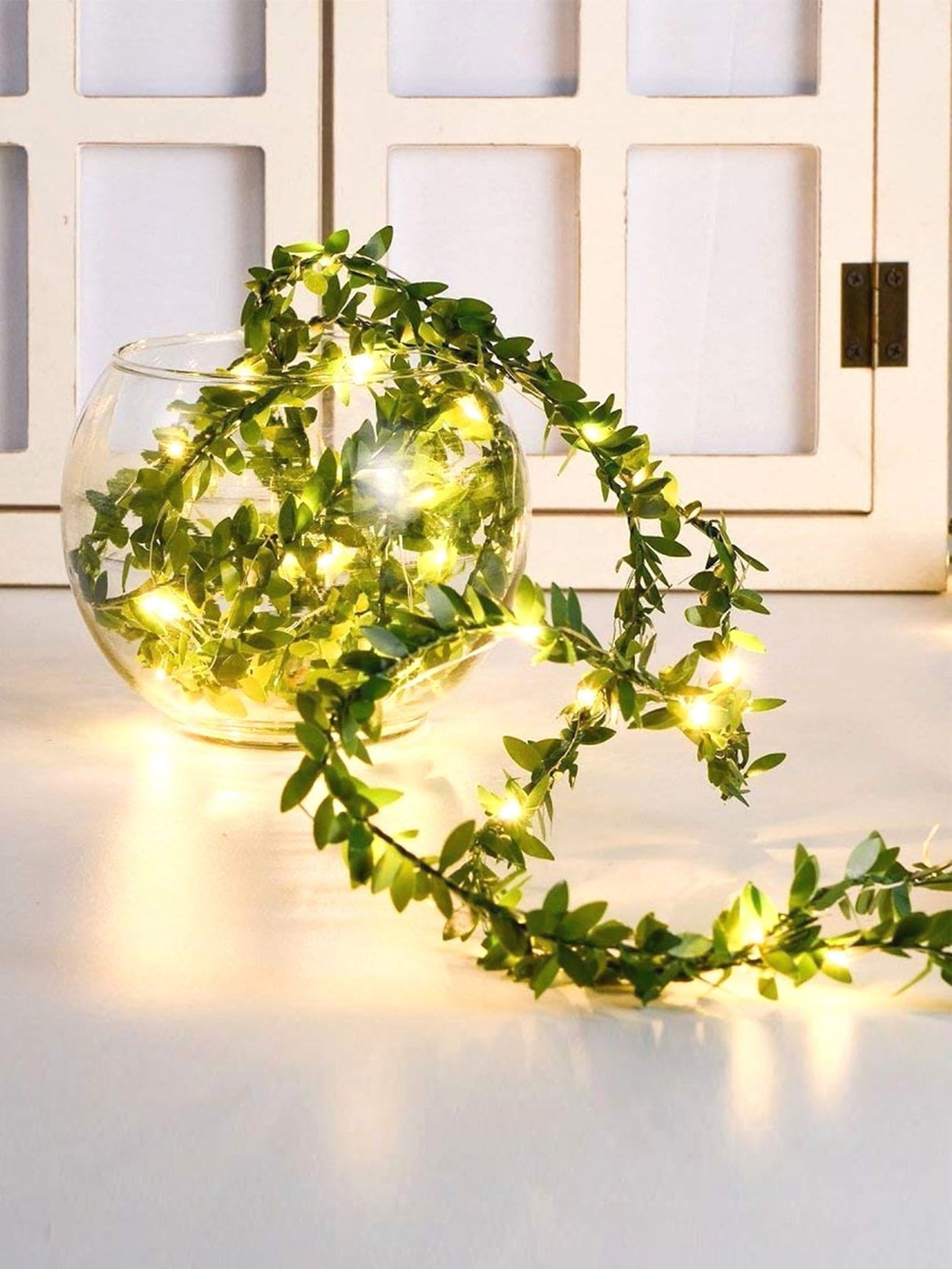 Artificial Leaf String Light with 20pcs Bulb 1pc - Novelty Lighting