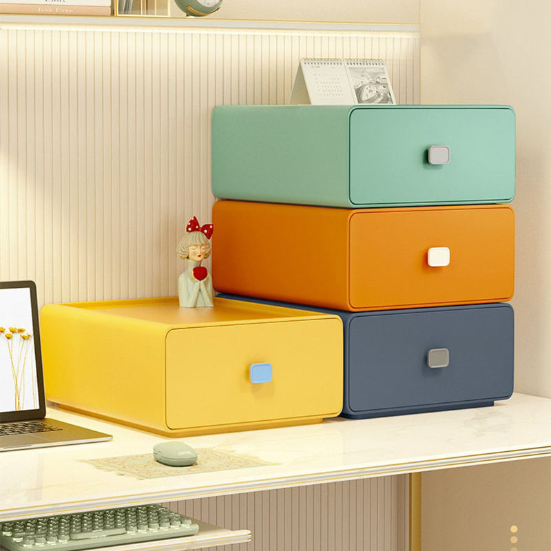 Stylish Pastel Desk Storage Boxes