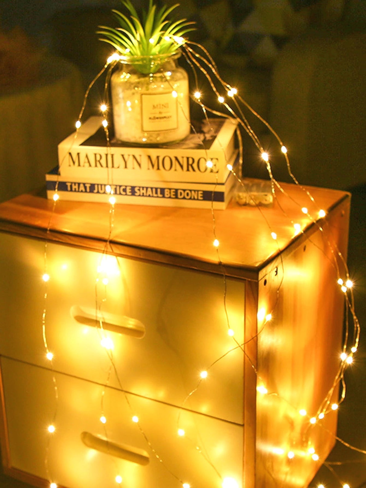 Copper String Light with 30pcs Bulb 2pcs - Novelty Lighting