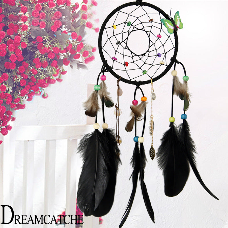 Black Feather Dream Catcher