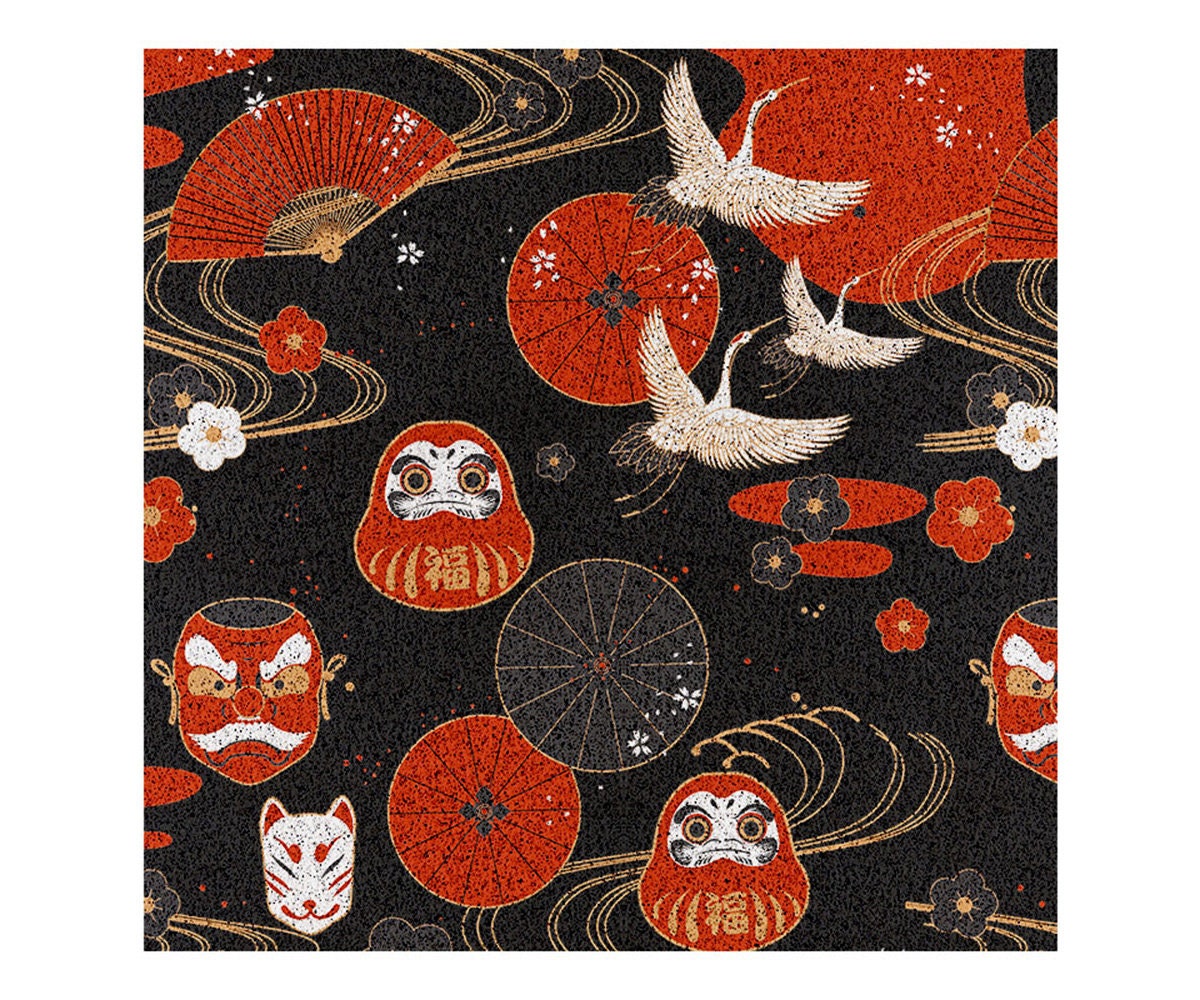 Cute Traditional Japanese Anime PVC Entrance Mat