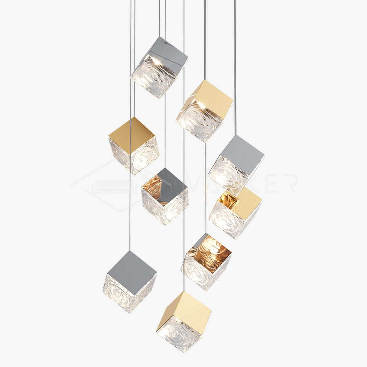 Sugar Cube Pendant Light